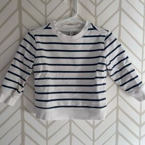 *Janie and Jack* Navy Striped Sweater